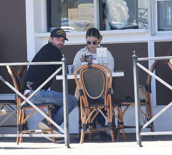 Lucy Hale And Skeet Ulrich Spotted kissing on Date