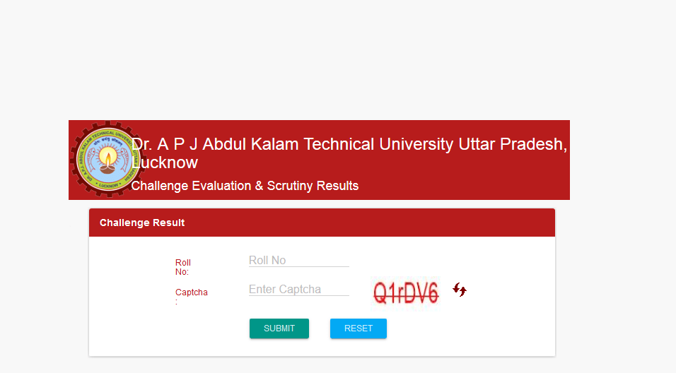AKTU Challenge Evaluation Result