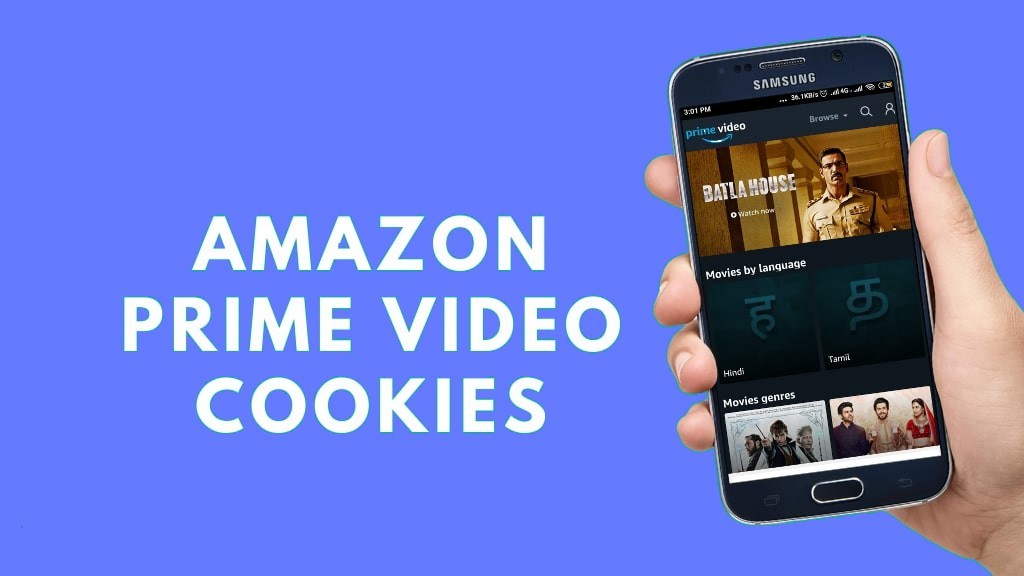 Amazon Prime video cookies