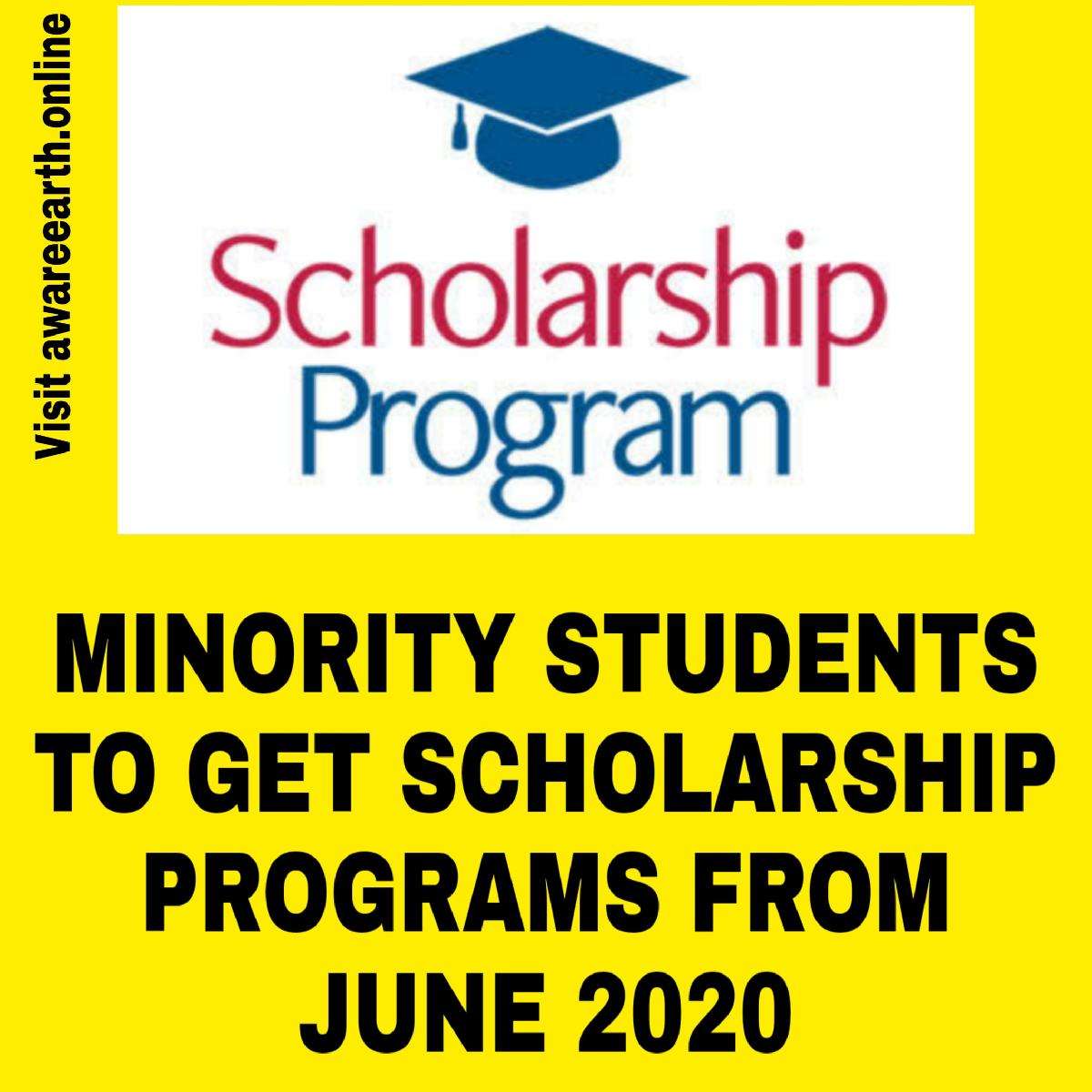 SCHOLARSHIP PROGRAMS FOR MINORITY STUDENTS