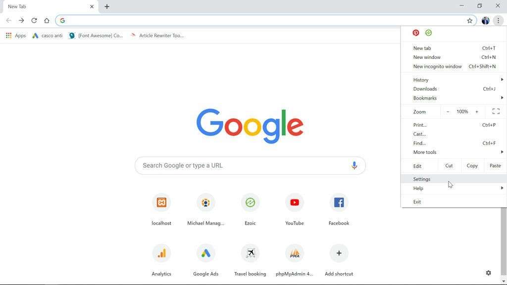 How to export bookmarks from chrome