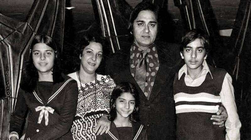 Sanjay Dutt throwback picture fom his childhood
