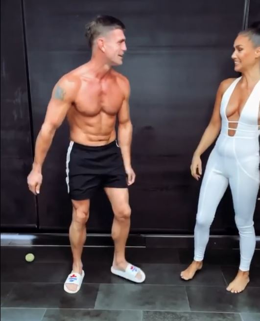 Scott Maslen's ripped physique