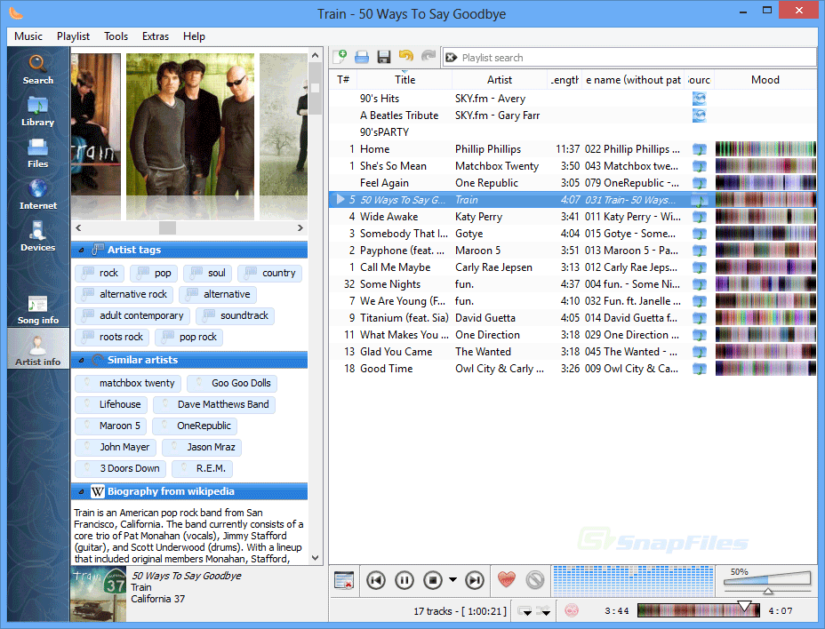 Clementine music player