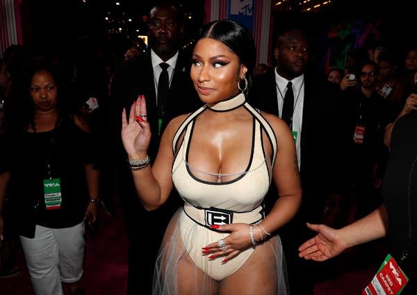 Nicki Minaj shares first picture of her son