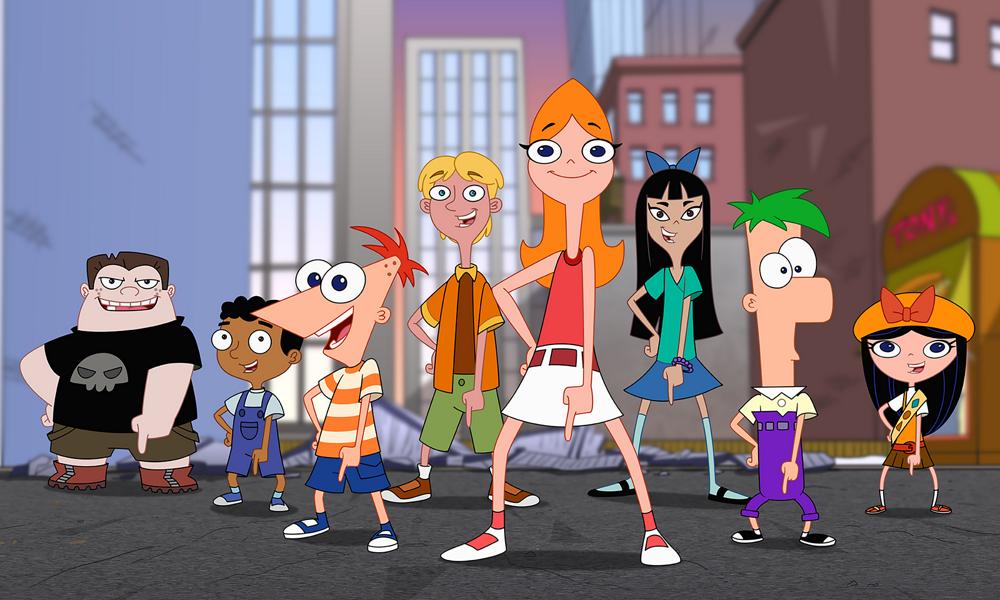 Phineas and Ferb and friends