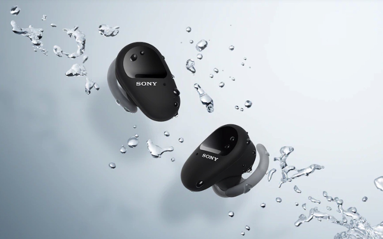 Sony WF-SP800N headphones