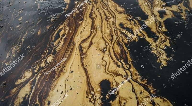 crude oil spill